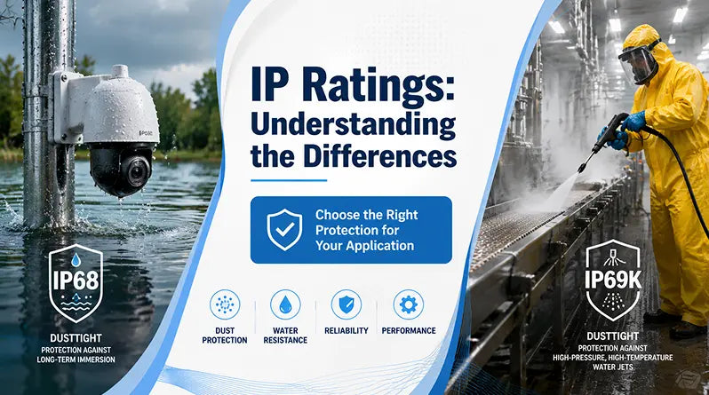 IP68 vs IP69K Waterproof Rating: Full Analysis