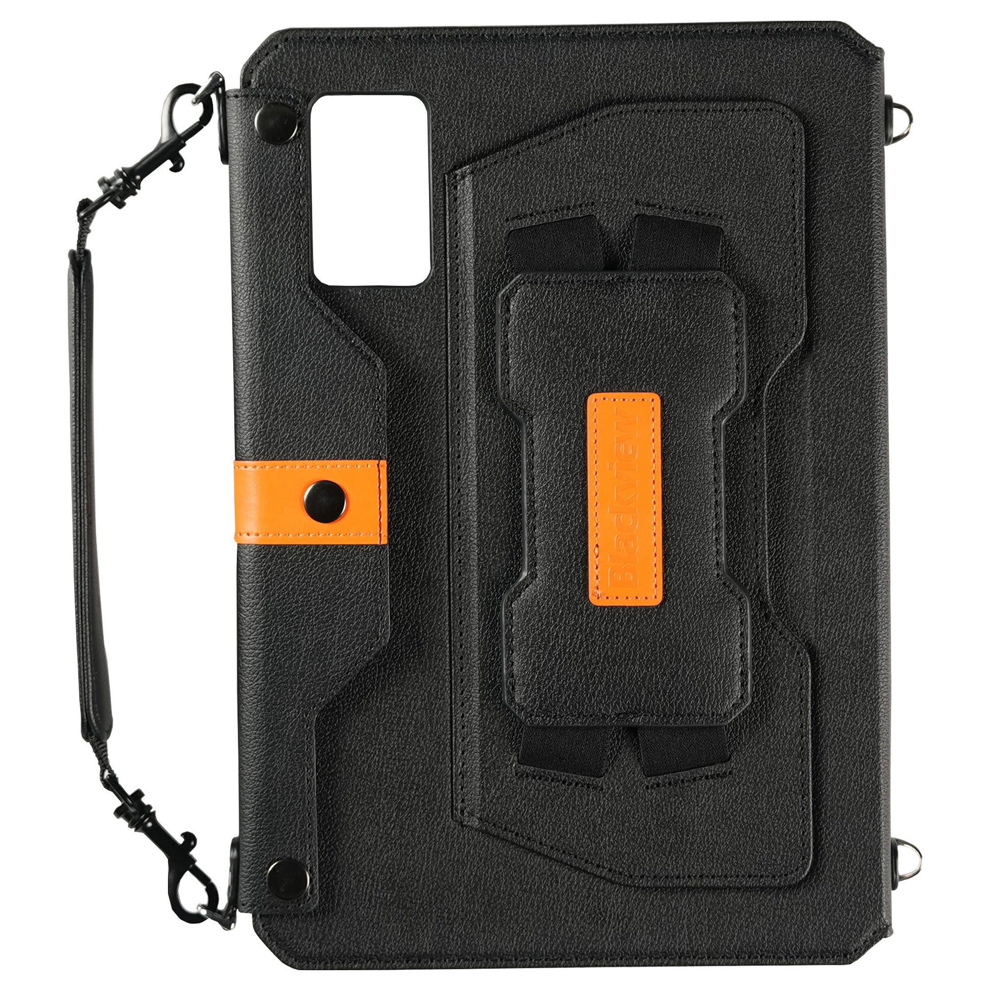 Blackview C03 Leather Protective Case with Shoulder Strap For Active 7/Active 10 Pro/Active 12 Pro-Accessories-Blackview-Black-Blackview Official US Store