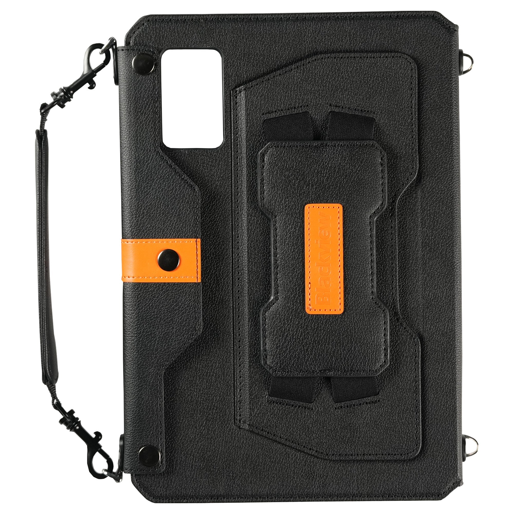 Blackview C03 Leather Protective Case with Shoulder Strap For Active 7/Active 10 Pro/Active 12 Pro-Accessories-Blackview-Black-Blackview Official US Store
