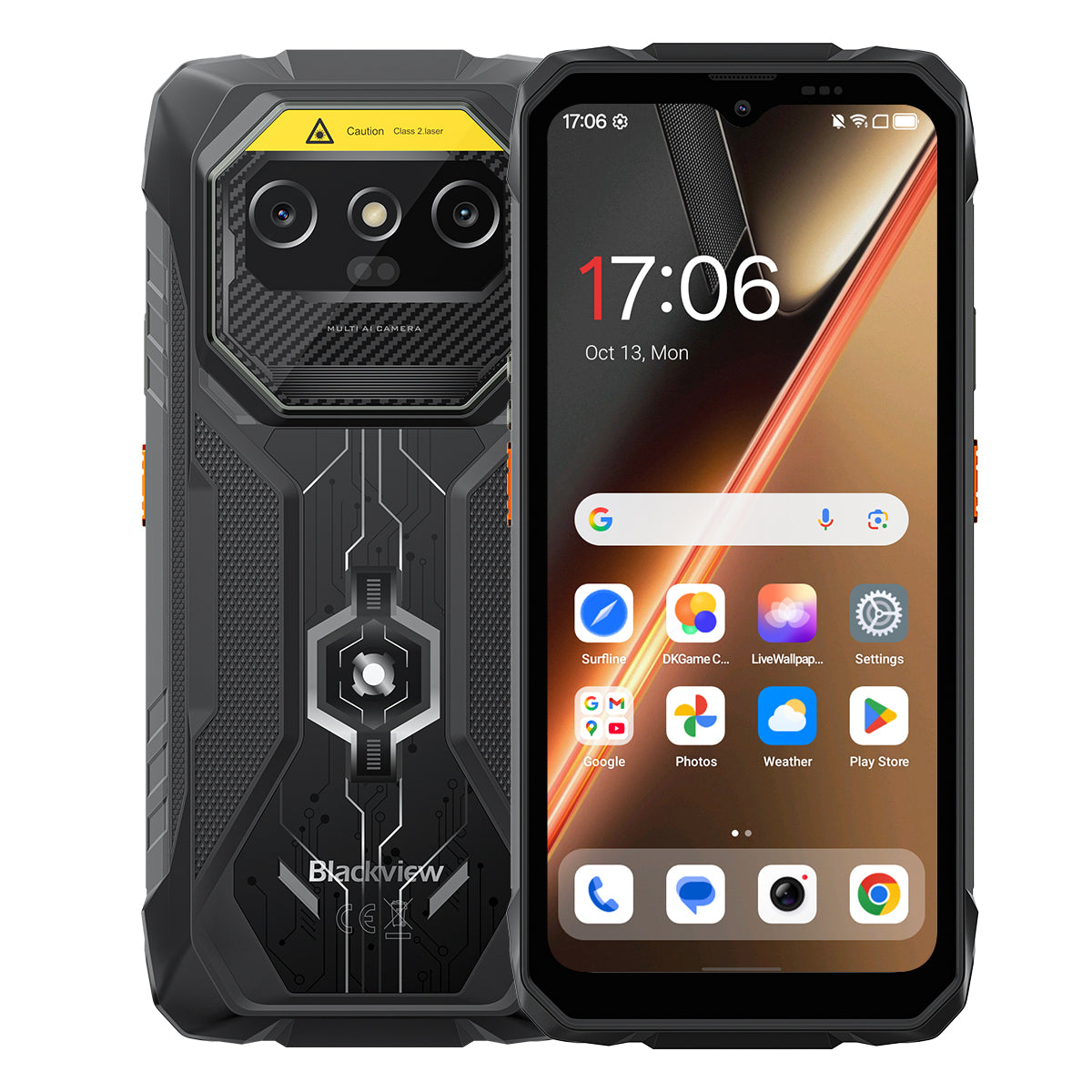Blackview ROCK 1 Pro-Rugged Phone-Blackview-8GB+256GB-black-Blackview Official US Store