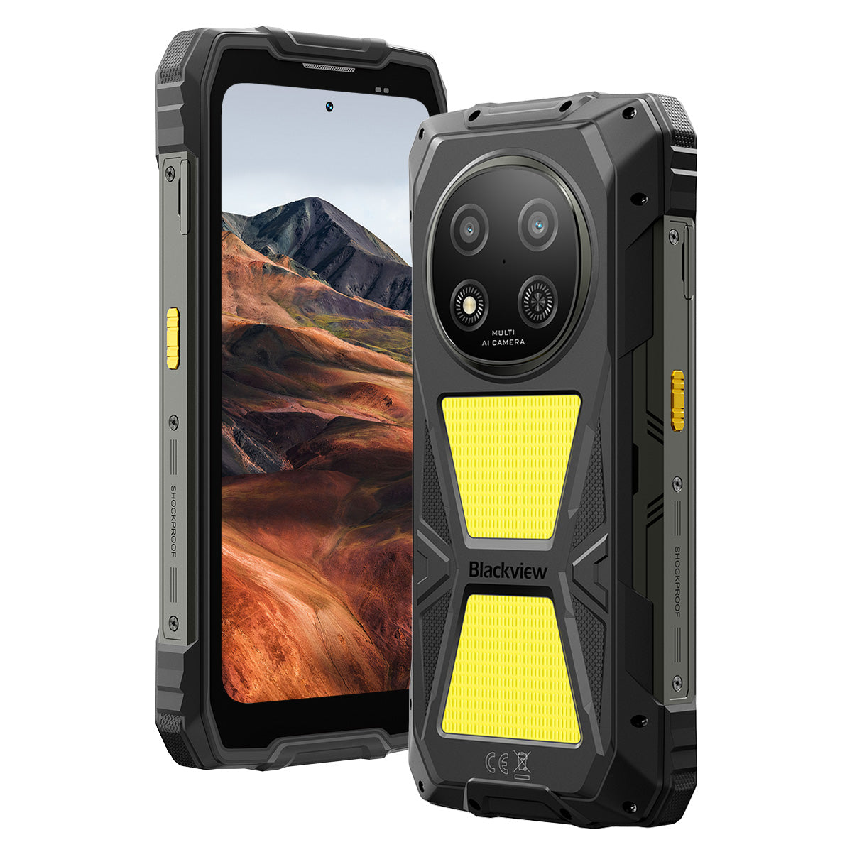 Blackview ROCK 2 Pro-Rugged Phone-Blackview-8GB+256GB-yellow-Blackview Official US Store