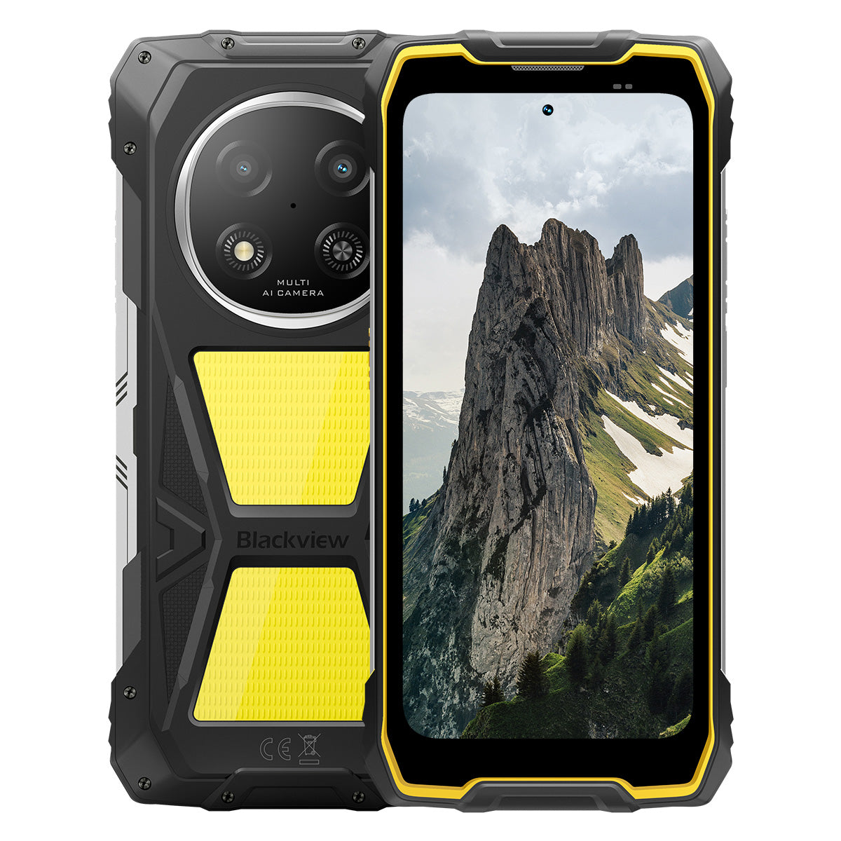 Blackview ROCK 2 Pro-Rugged Phone-Blackview-8GB+256GB-yellow-Blackview Official US Store