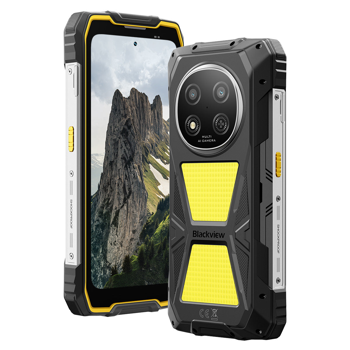 Blackview ROCK 2 Pro-Rugged Phone-Blackview-8GB+256GB-yellow-Blackview Official US Store