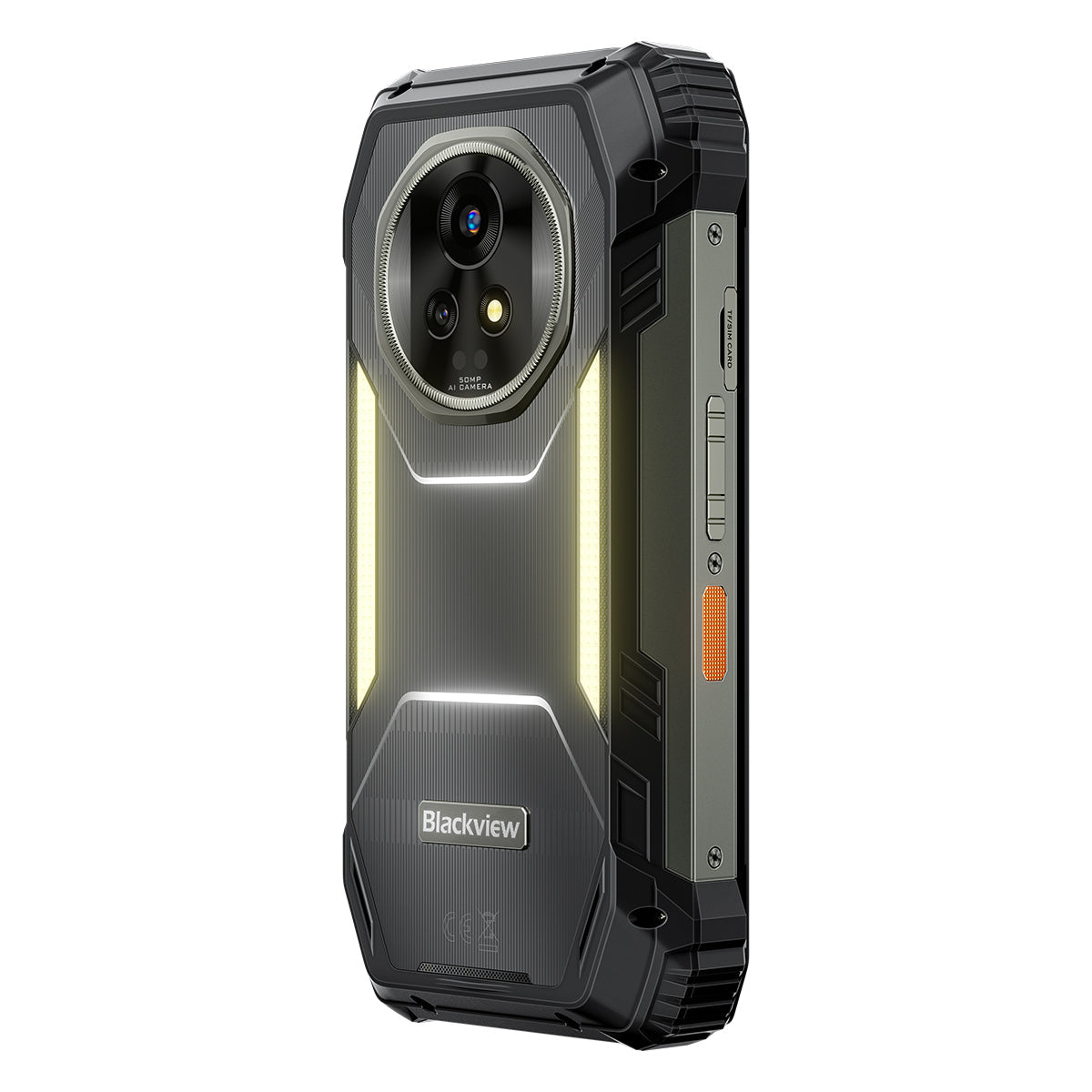 Blackview 耐衝撃スマートフォン 本体 Blackview XPLORE 2 Satellite 20000mAh & Built-in Camping Light