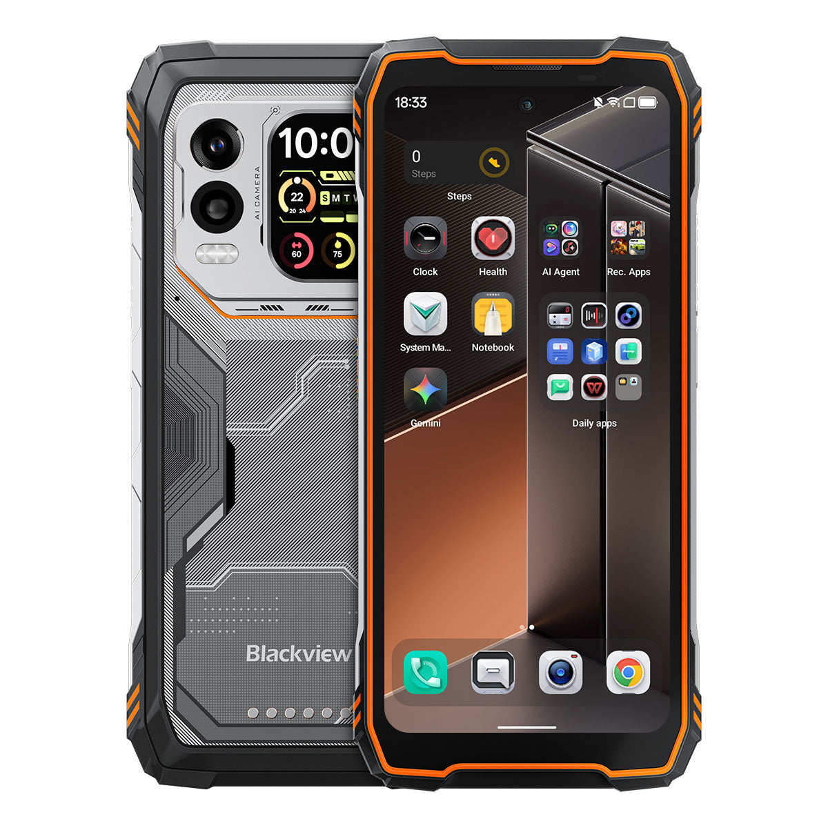 Blackview XPLORE 1 Pro 170LM Flashlight 20000mAh Ruggedized Phone