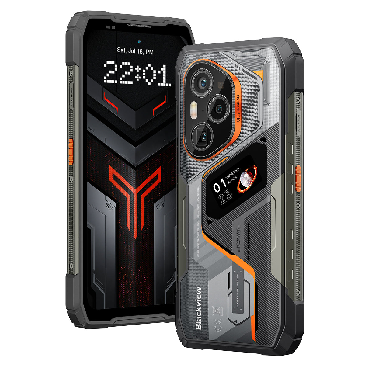 Pre-Order | Blackview XPLORE 6 Dimensity 9400+ 18GB RAM 12000mAh Teleconverter Support Rugged Cellphone