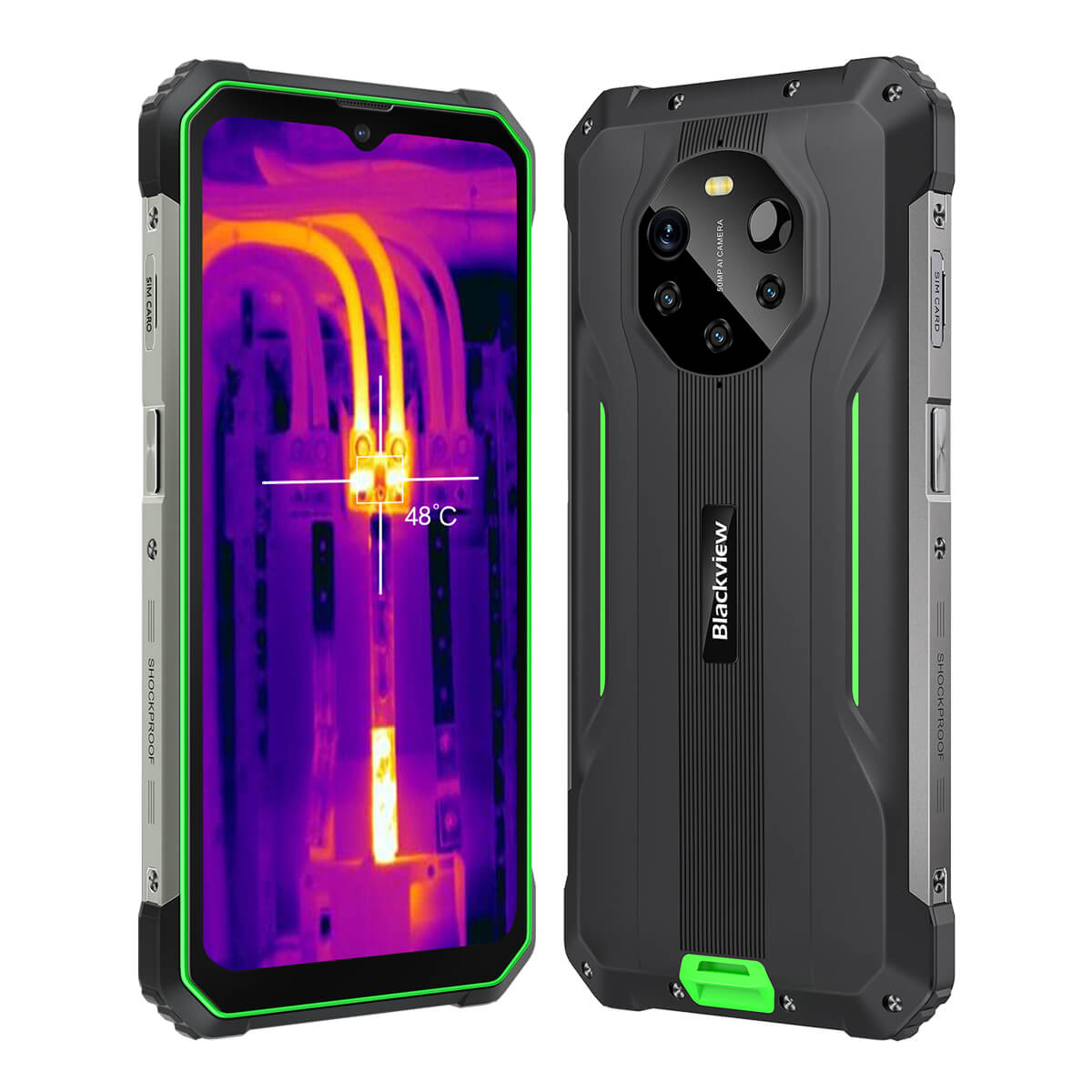 Blackview BL8800 Pro-Rugged Phone-Blackview-8GB+128GB-Green-Blackview Official US Store